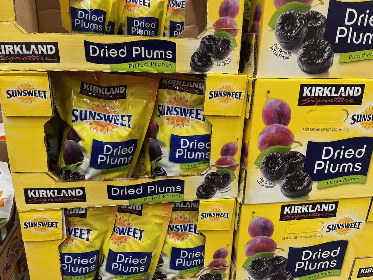 costco brands kirkland prunes sunsweet